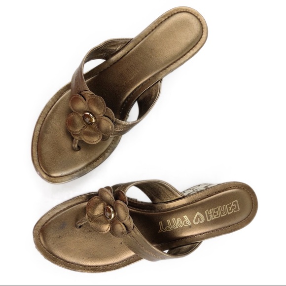 coach poppy sandals